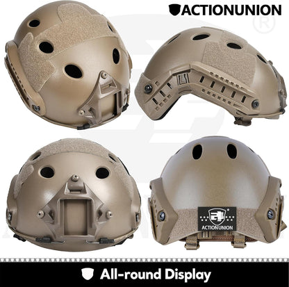 Casco tipo táctico para Paintball  Action Union Mediano