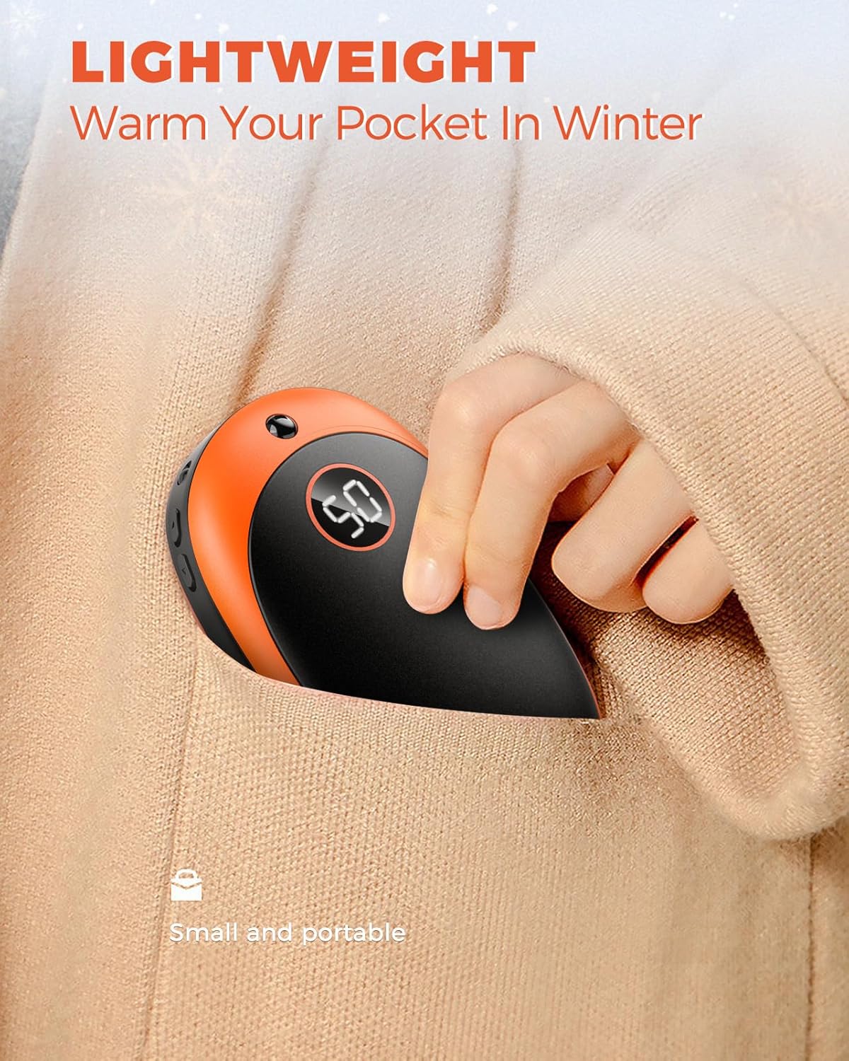 GHKJOK Calentadores de manos recargables.