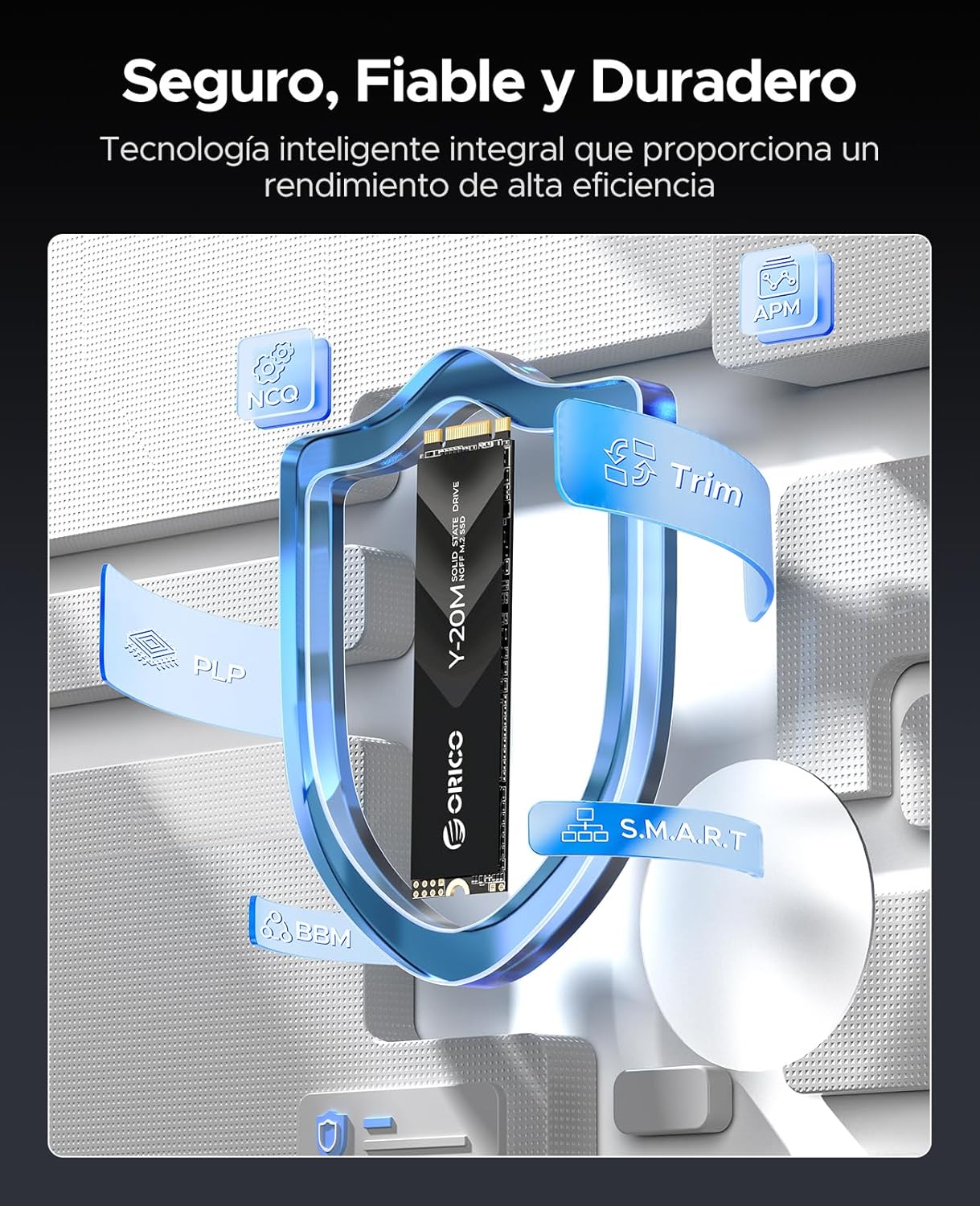 ORICO M.2 2280 SATA SSD, 1 TB.