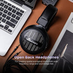 Linsoul Kiwi Ears - Auriculares elipse sobre la oreja, auriculares dinámicos.