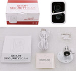 Cámara de seguridad inalámbrica WiFi, Recargable.(DETALLE)