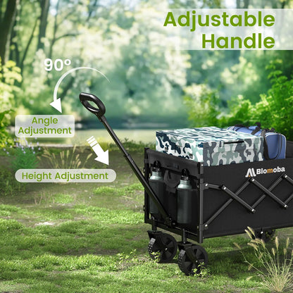 Carro Plegable 200 Lb Con Ruedas Reforzado Blomoba