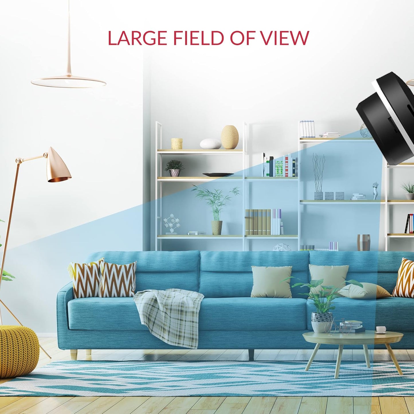 Cámara de seguridad para el hogar, mascotas, bebé