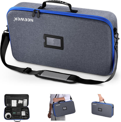 Bolsa de transporte Neewer para Q4, compartimentos dedicados.