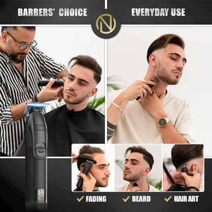 Recortadora de pelo profesional para hombres, Novah, (DETALLE)