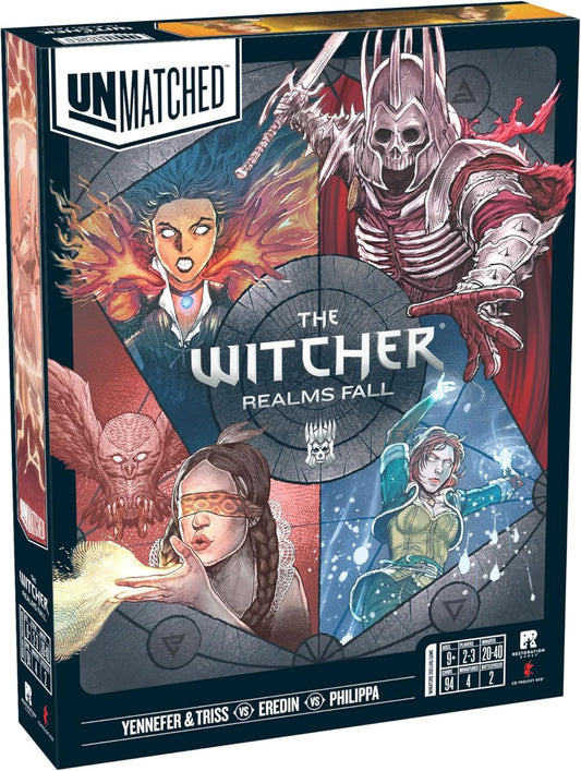 The Witcher Realms Fall, Juego de mesa, lucha y estrategia, 2 jug.