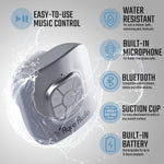 Altavoz Bluetooth portátil, impermeable, Aqua Audio Cubo, Comp. SIRI.