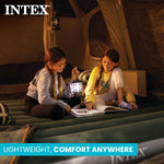 Colchón Intex Dura-Beam Standard 10" Alto, Matrimonial, Bomba de pie.