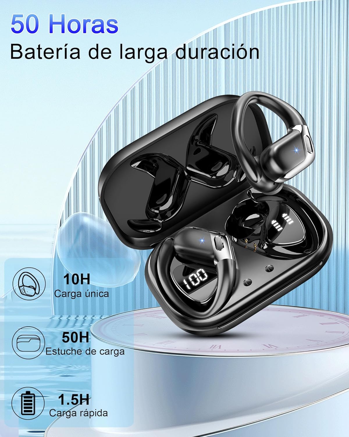 Auriculares inalámbricos Bluetooth Chalvh B01