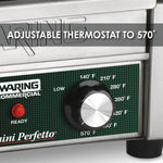 Parrilla Panini Waring WPG150 Compacta 1800W 120V