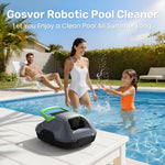 Robot Limpia Piscinas Gosvor Inalámbrico 90 Min 860 Pies² Detalle