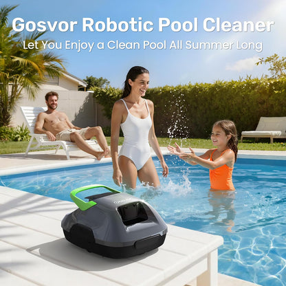 Robot Limpia Piscinas Gosvor Inalámbrico 90 Min 860 Pies² Detalle