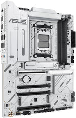 Tarjeta madre ASUS X870 Max Gaming, WiFi7 W, LAN de 2.5Gb.