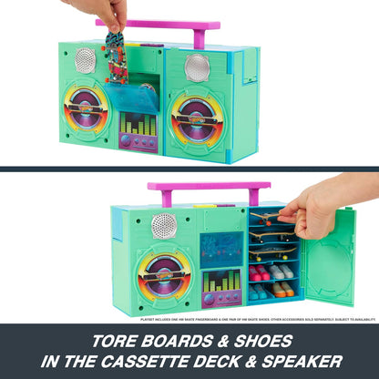 Hot Wheels Skate Boombox Skate Park Playset.