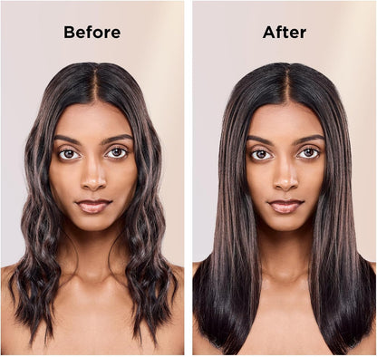 Cepillo Alisador de Cabello con Menos Frizz 4 Configuraciones de Temperatura