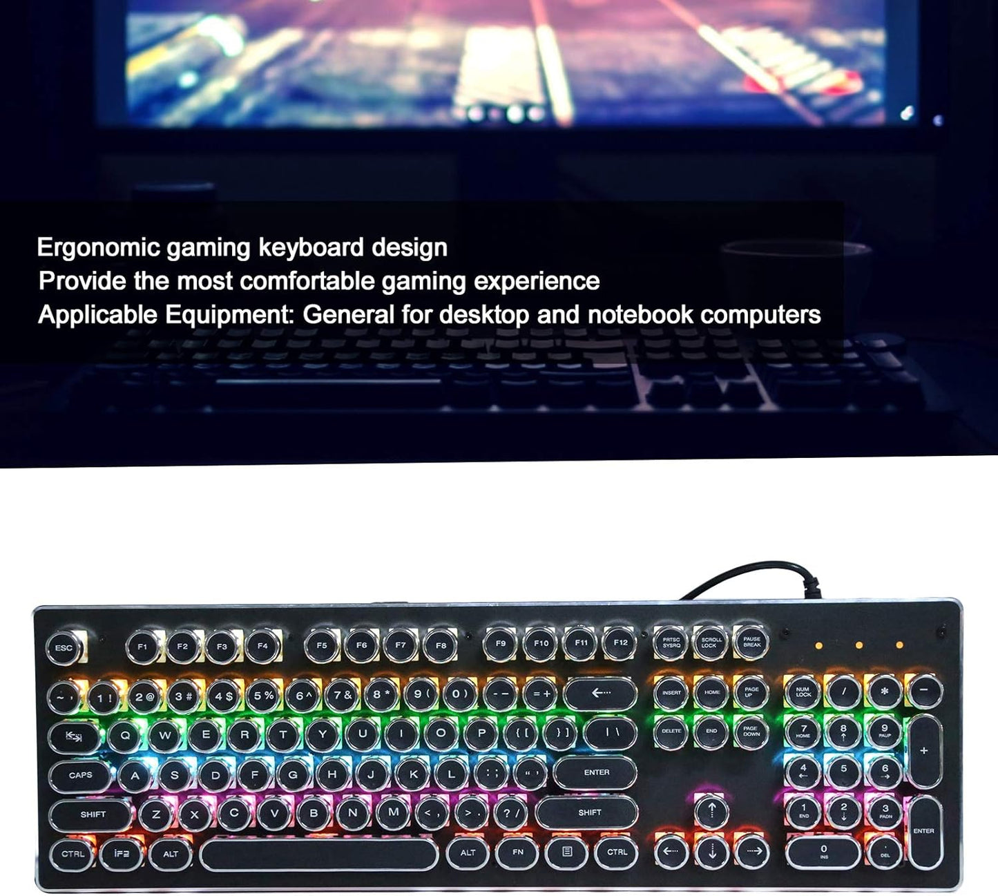 HJK920 - Teclado mecánico universal para computadora.