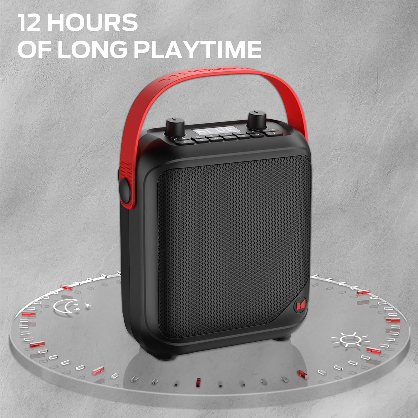 Altavoz Bluetooth inalámbrico con sonido estéreo, Monster MFS1.