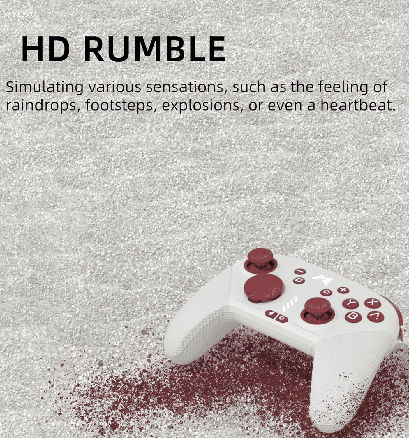 Mando inalámbrico MOBAPAD Hall Effect Drift-Proof para Switch Pro/Lite/OLED