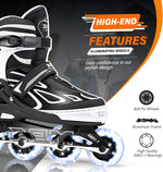 Patines en línea Intermitentes Ajustables, 2PM SPORTS Vinal