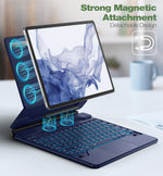 Funda Teclado Samsung Tab S10+/S9+/S8+ Dexnor (USADO)