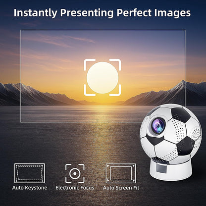 Proyector con WiFi y Bluetooth,Android 11.