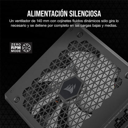 Fuente Poder Corsair HX1000i 1000W ATX 3.0 Modular 80+