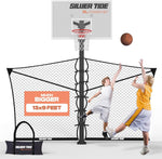 Power Net, Red de protección de baloncesto para patio.