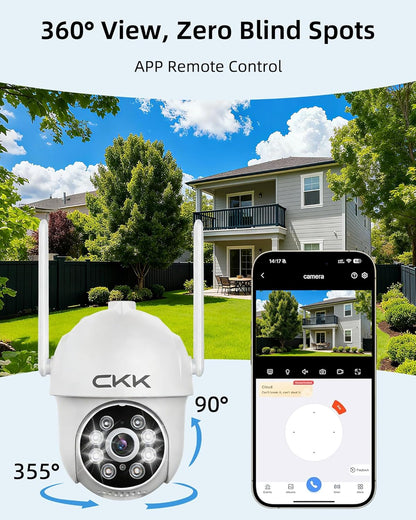 Camaras De Seguridad  Para Exteriores CKK 2MP