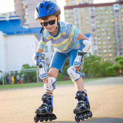 Patines En Línea Ajustables Con Luces LED TALLA XL 26CM