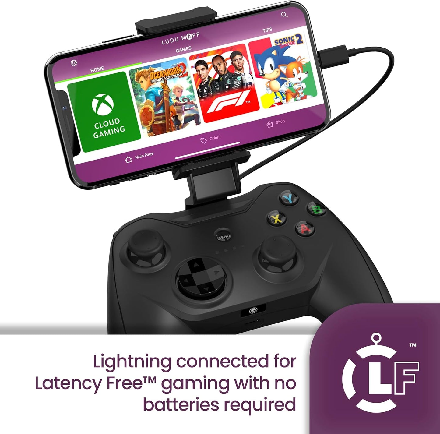 RiotPWR Control Gamer iOS (Edición Anterior), Certificación MFi.