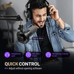 Kit de micrófono de podcast Fifine K688CT, con brazo articulado