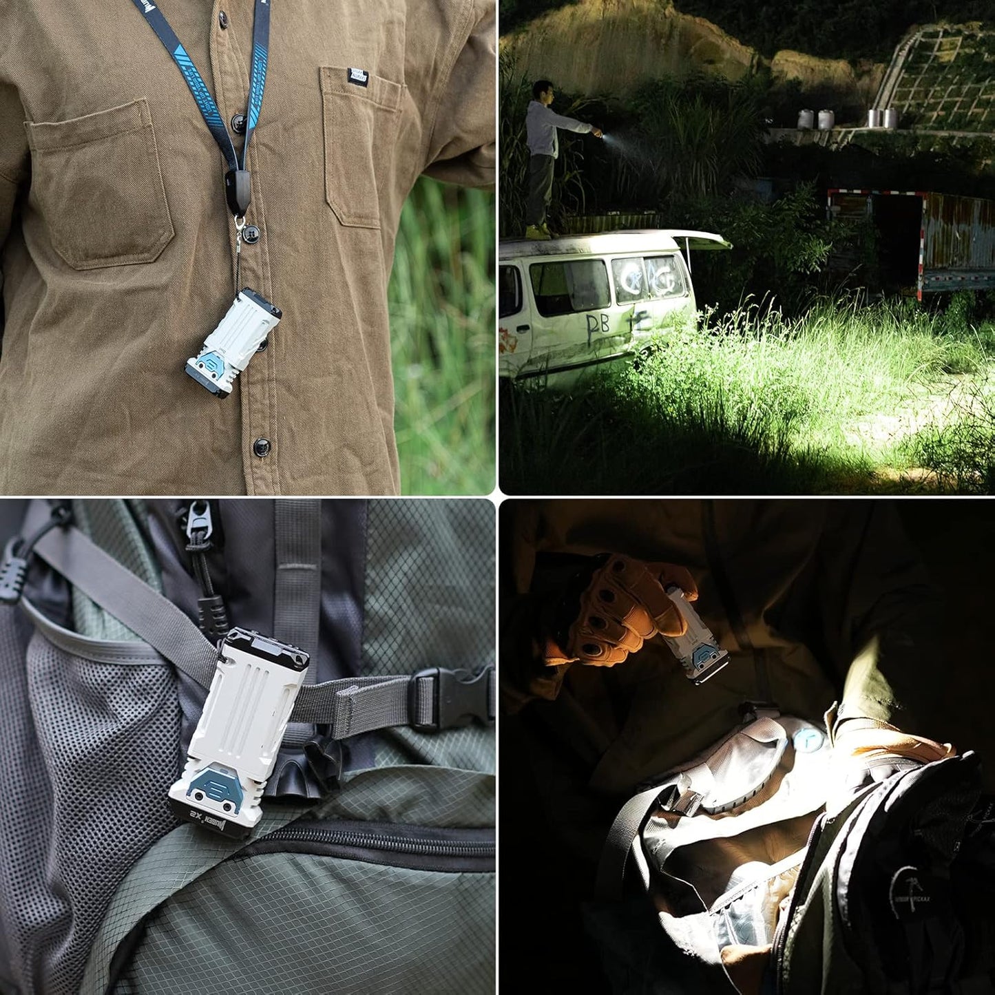 WUBEN X2 Linterna LED Recargable, 1800 lúmenes.