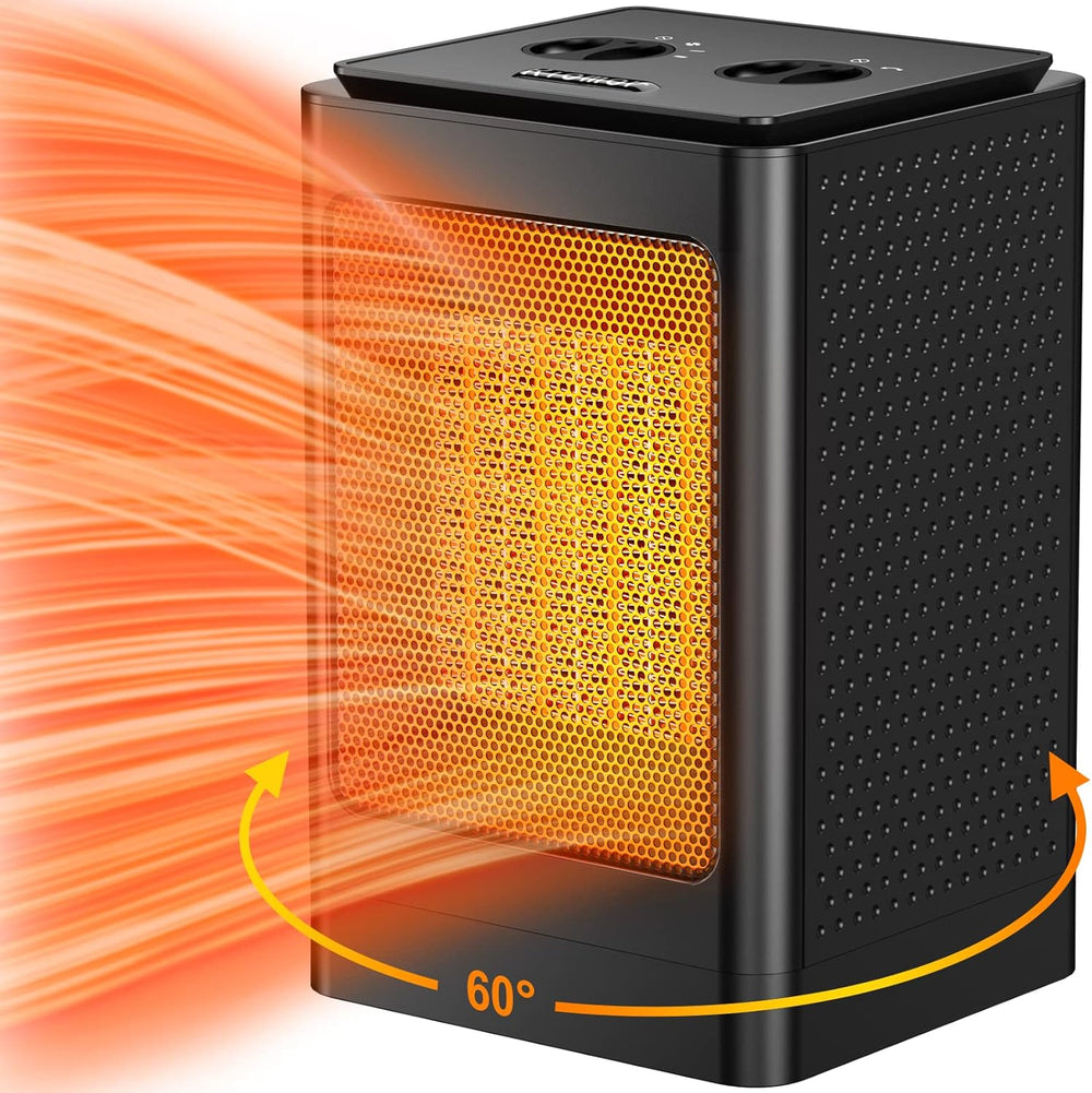 Calentador  eléctrico oscilante de 60 ° DAONEG 1500 W portátil