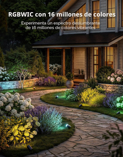 Focos para exteriores Govee H3200, iluminación de paisaje, IP67