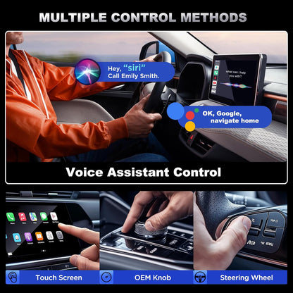 3 en 1 Adaptador inalámbrico CarPlay. Plug & Play