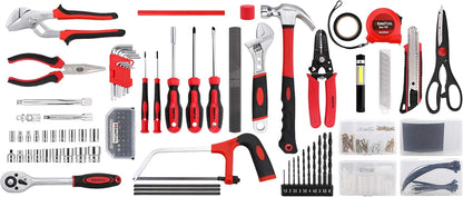 Kit de herramientas Kingtool de 325 piezas, reparación para el hogar.