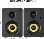 Altavoces de doble modo de 80W, 4", modo HiFi, óptico coaxial.