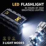 Arrancador Auto 2000A Compresor Aire 150 PSI Powerbank LED (USADO)