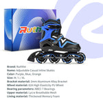 Patines En Línea Ajustables Con Luces LED TALLA XL 26CM