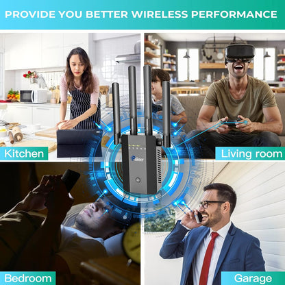 Amplificador de señal WiFi 2022 repetidor Internet (USADO)