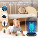 Bug Zapper Amufer eléctrico para interiores y exteriores, 4000 V