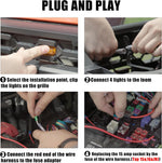 Luces LED para parrilla Toyota Tacoma, Seven Sparta 4pcs.