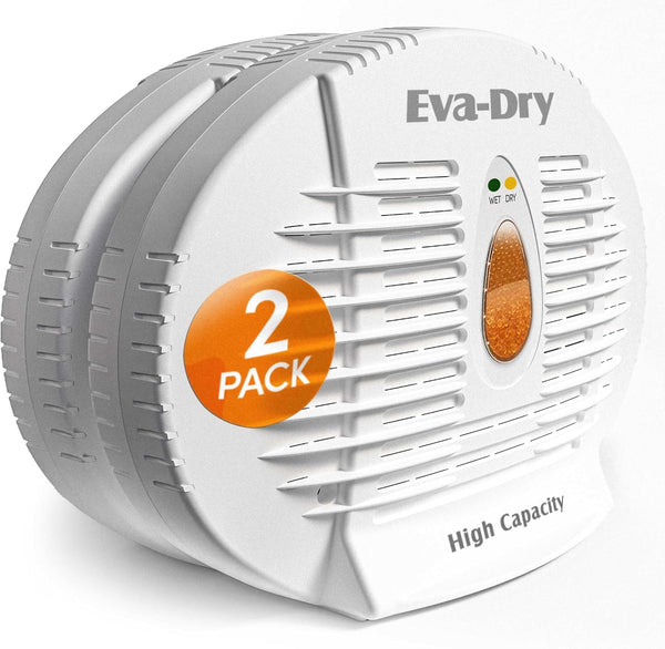 Deshumidificador Eva-Dry E-500, Renovable 6-8 oz C/U, 2 Pack
