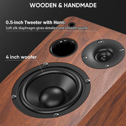 Altavoces Saiyin De Estantería Bluetooth, PC y TV, 40w, con control.