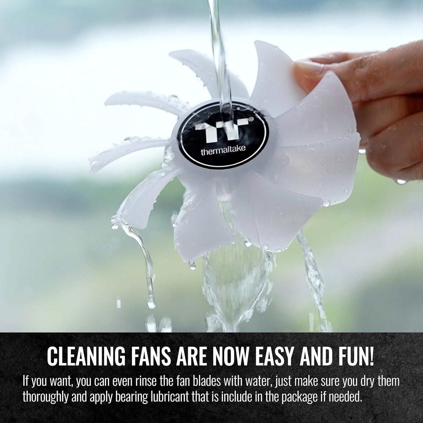 Enfriador de 3 ventiladores, conexión magnética, Thermaltake.