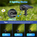 Luces solares impermeables para exteriores NYMPHY