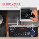 Amplificador de potencia estéreo inalámbrico Bluetooth PYLE