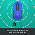 Mouse inalámbrico, Bluetooth, Logitech M650 L USADO