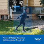 Cámaras de Seguridad TP-LINK Tapo, Impermeables IP65.