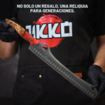 Cuchillo japonés Jikko de 12", para Brisket, mango de epoxi y madera